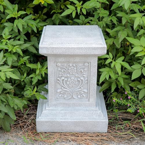 Classic White Resin Statuary Pedestal 126 Inches Tall