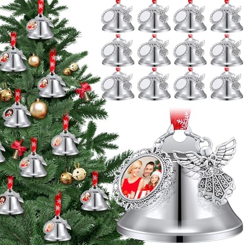 Syhood 16 Pcs Christmas Bell Ornament