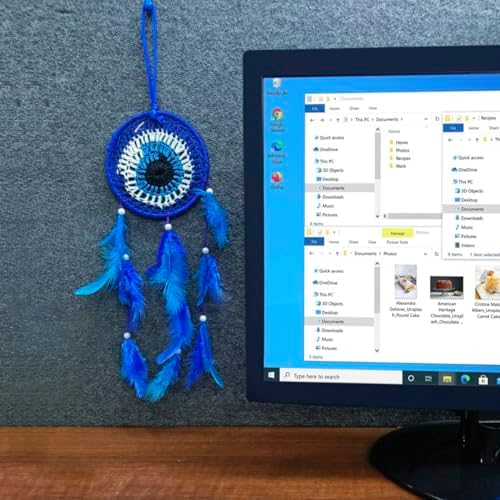 Feng Shui Evil Eye Dream Catcher 3 Inches Handmade