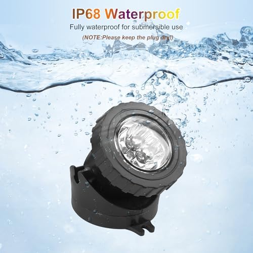 RGB Pond Lights with Timer and Remote Control 1