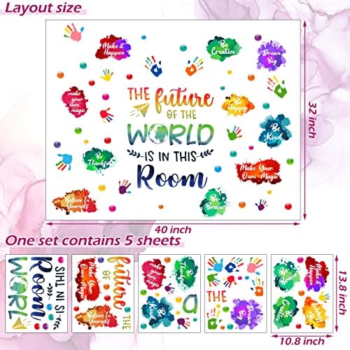 Leinuosen Kids Inspirational Wall Decals 1