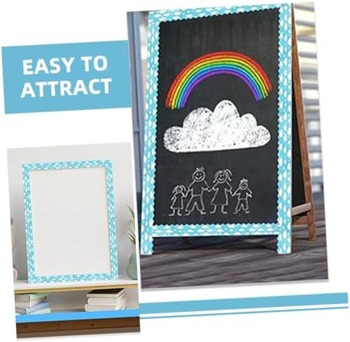 Removable Classroom Bulletin Board Border Decor Sticker Trim