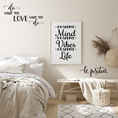 Ctosree 9 Pcs Inspirational Vinyl Wall Decals