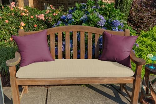 Grape Purple Reversible Square Throw Pillow 18x18 Inches