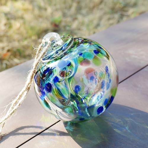 Yao Yuan 4 Inch Hand Blown Glass Gazing Ball