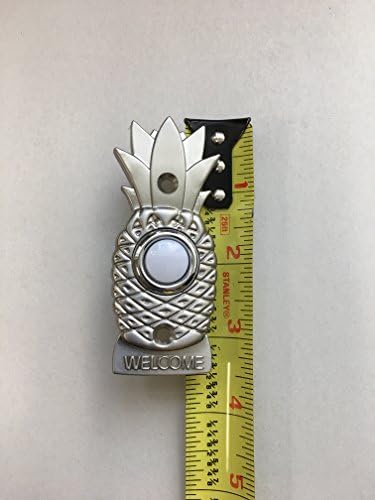 Safeguard Supply Brass Doorbell Wired Button with Lighted Design