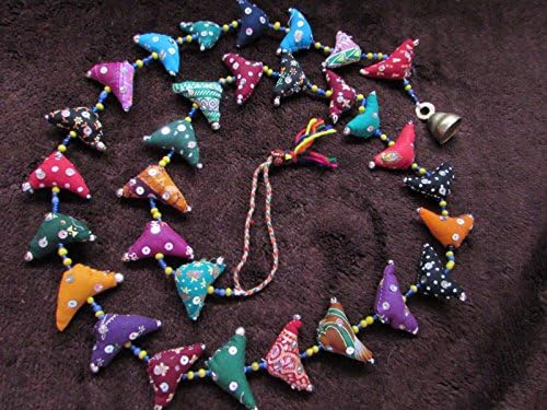 Mango Gifts 30 Bird Bell Tota Indian Hanging Decoration