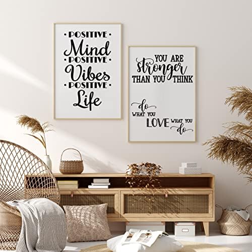 Ctosree 9 Pcs Inspirational Vinyl Wall Decals