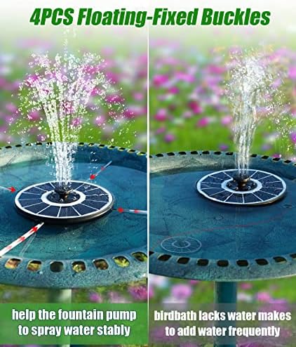 SZMP Solar Fountain with 100 Glass Panel and 7 Nozzles