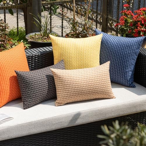 Kevin Textile Waterproof Throw Pillow Covers Pack of 2