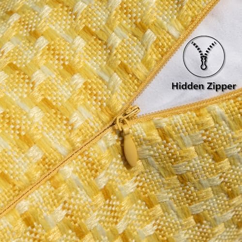 Kevin Textile Waterproof Throw Pillow Covers Pack of 2