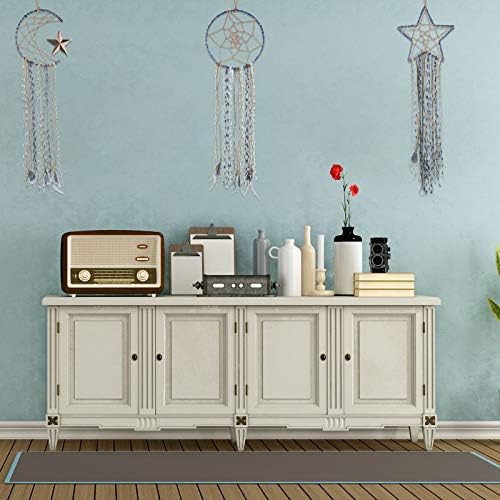 Jetec 3 Piece Blue Dream Catcher Wall Decor