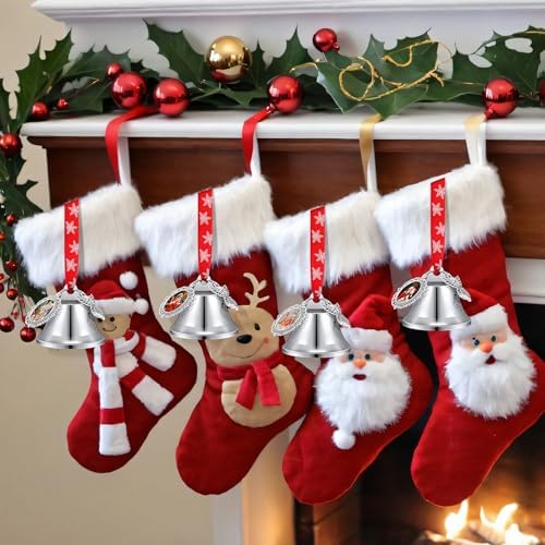 Syhood 16 Pcs Christmas Bell Ornament