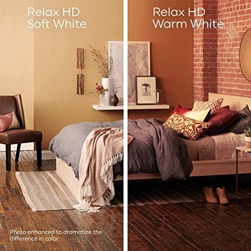 GE Relax LED Light Bulbs 40W Soft White 4 Pack