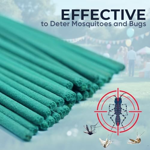 60 Pack Mosquito Repellent Sticks with Citronella