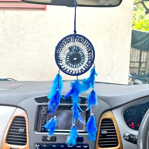 Feng Shui Evil Eye Dream Catcher 3 Inches Handmade