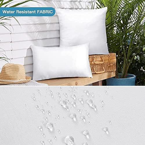 OTOSTAR Waterproof Throw Pillow Inserts 18x18 Inches Pack of 2