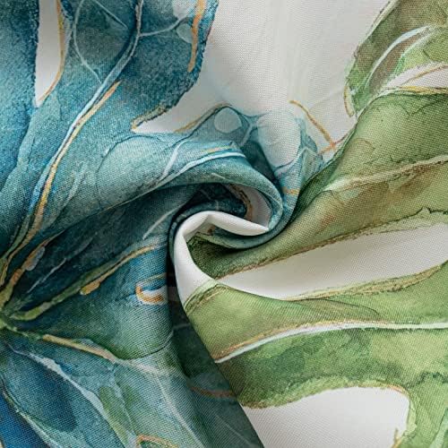 Tritard Green Tropical Leaf Pillow Covers Set of 2