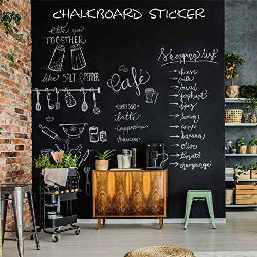 KDG Chalkboard Wall Decal Reusable Blackboard Wallpaper