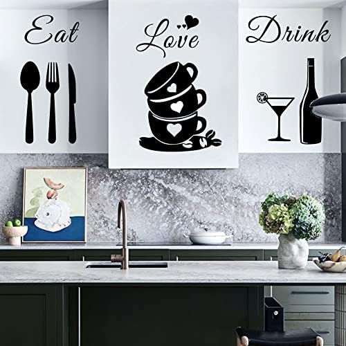 Bless This Kitchen Wall Stickers DIY Art Peel and Stick