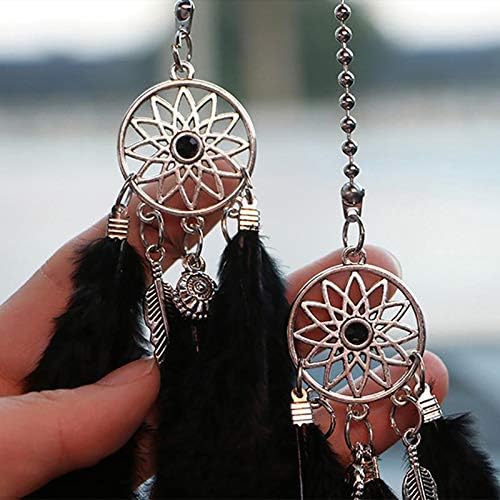 Mini Dream Catcher - Car Decor Black Hanging Charm