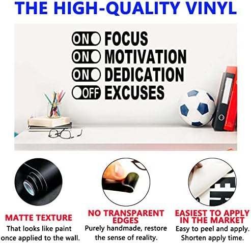 SEATUNE Motivational Wall Decals 20x12 Inches
