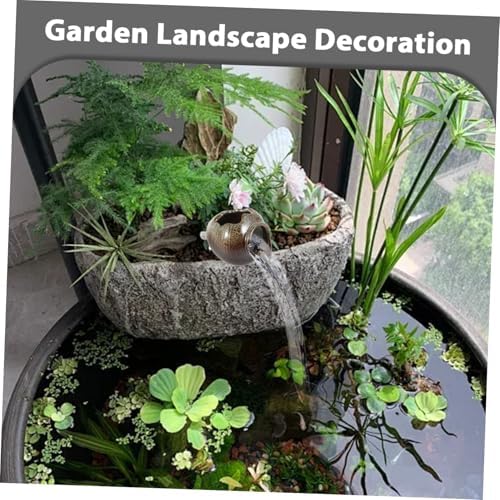 Elegant Ceramic Garden Fountain with Filtration System