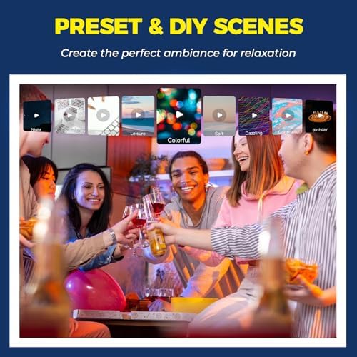 E12 Smart Light Bulbs 50W Equiv with Voice Control