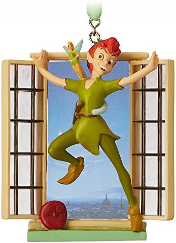 Disney Peter Pan and Tinker Bell Legacy Sketchbook Ornament - Limited Edition