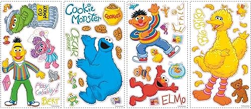 RoomMates RMK1384SCS Sesame Street Wall Decals