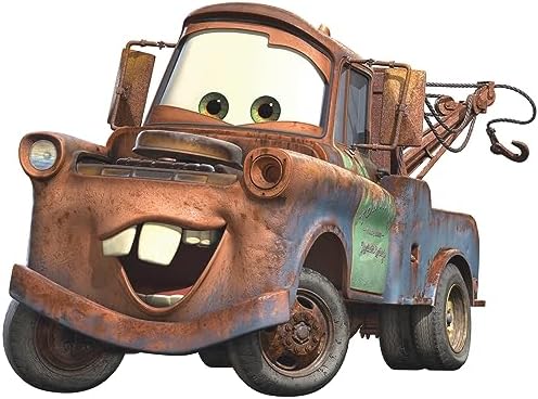 Disney Pixar Cars Mater Peel and Stick Giant Wall Decal