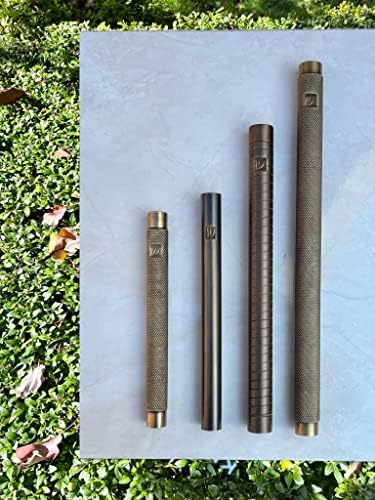 AS Brass Mezuzah Case With Scroll 6 Inches 1
