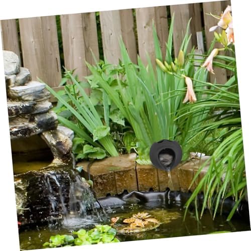 Ceramic Fountain Jar for Fish Tank and Garden Decor