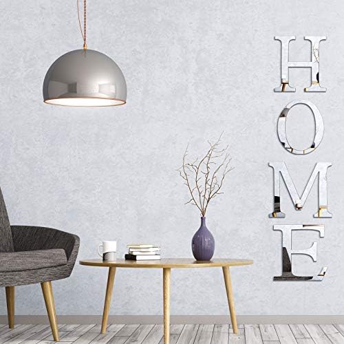 Zonon 3D Wall Mirror Decor Stickers Home