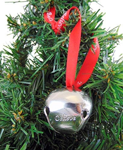 Westmon Works Believe Bell Ornament for Christmas Tree