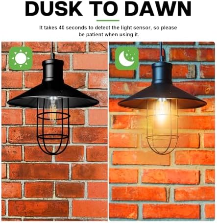 Eastiya Dusk to Dawn LED Light Bulb 6 Pack