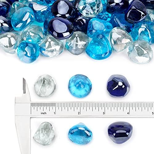 Stanbroil 10 Pound Blended Fire Glass 1 2 Inch