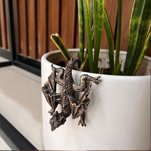 Dragon Planter Pot Ornament with Hanging Hook