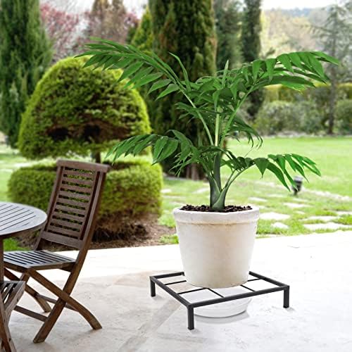 TenFuju 98 Rustproof Iron Plant Stand 2 Pack
