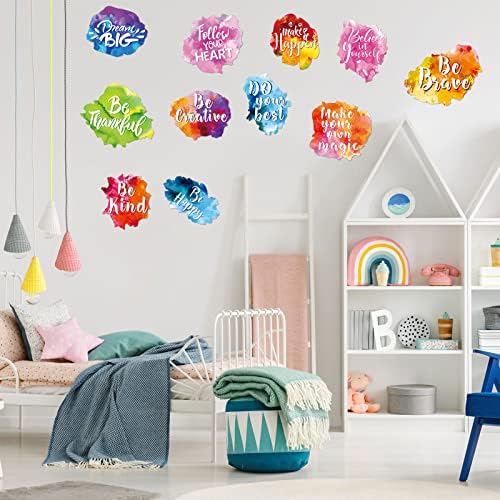 Zonon 6 Piece Classroom Wall Decal Inspirational Quotes
