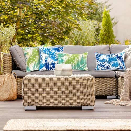 JMGBird 18x18 Inch Outdoor Throw Pillows with Insert