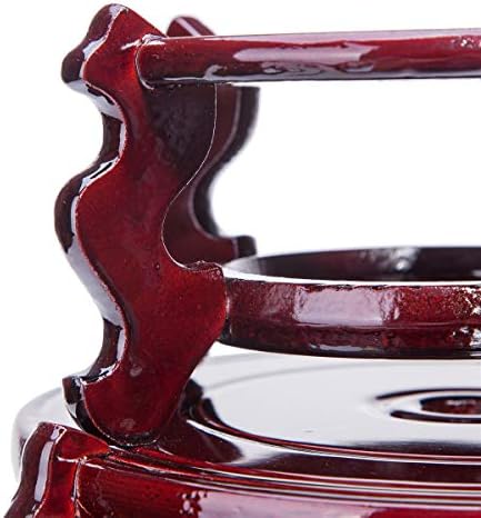 Beautiful Hand Craft Rosewood Fishbowl Vase Stand Round 12 Inch