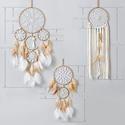 LOMOHOO 5 Pack Dream Catcher Wall Hanging Decor