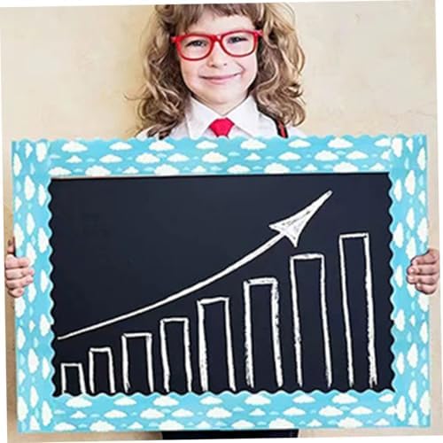 Removable Classroom Bulletin Board Border Decor Sticker Trim