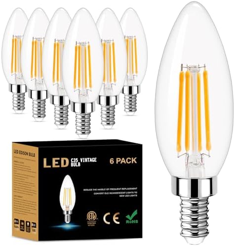 GOLSPARK E12 Dimmable LED Bulb 4W 6 Pack