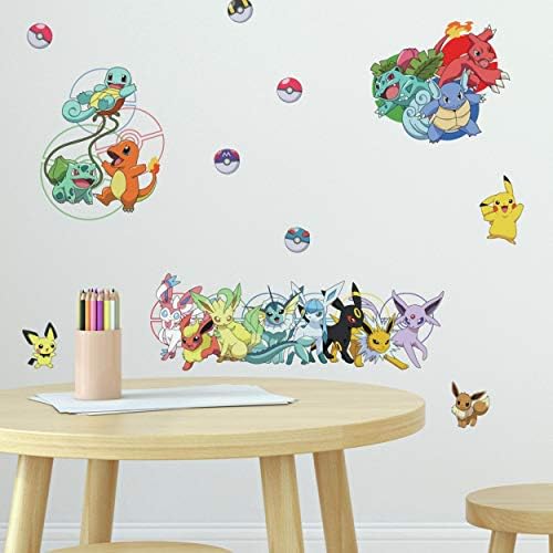 RoomMates RMK4150SCS Pokemon Wall Decals