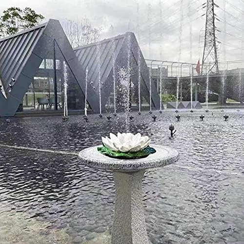 Solar Fountain Pump for Bird Bath with 6 Nozzles