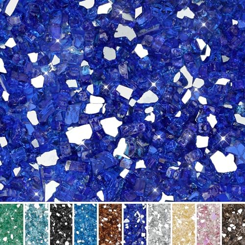Skyflame 15LB Fire Glass for Propane Fire Pit