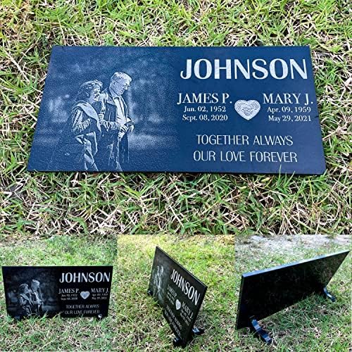 20x10 Double Headstones for Graves and Cemetery