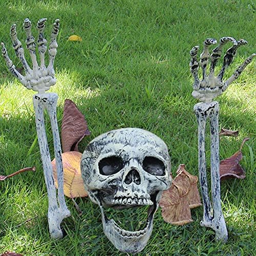 UMEELR Realistic Halloween Skeleton Stakes Decorations 3Pcs